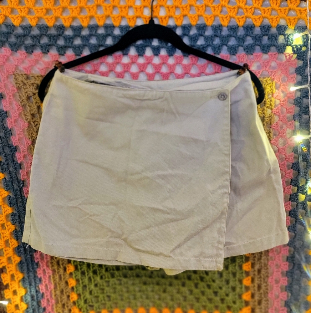 White Wrap Skirt